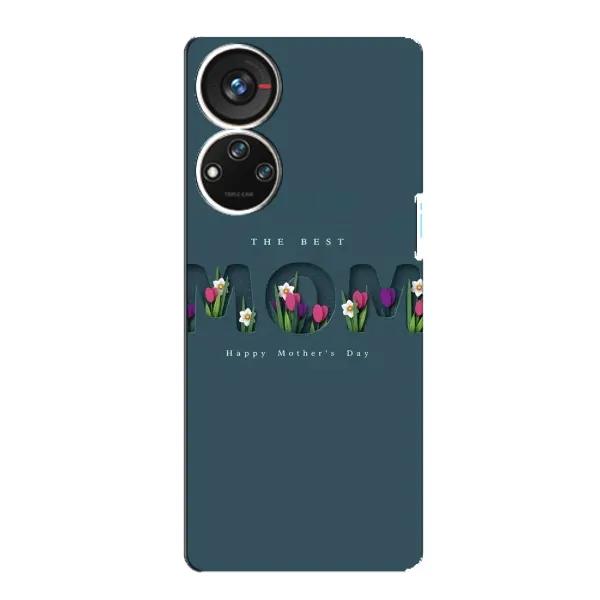 Чехол с рисунком «Ко дню мамы» для ZTE Blade V40s