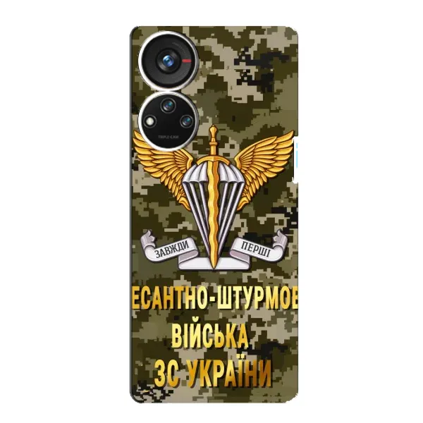 Чехол с рисунком «ДШВ ЗСУ» для ZTE Blade V40s Чехол с рисунком «ДШВ ЗСУ» для ZTE Blade V40s