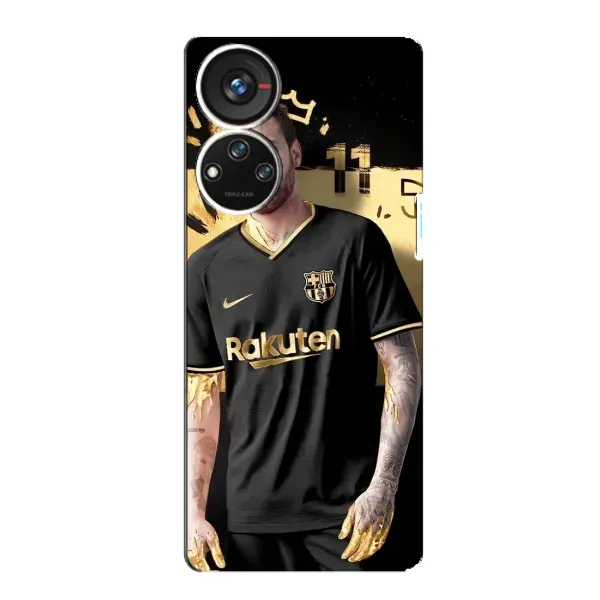 Чехол с рисунком «Gold Neymar» для ZTE Blade V40s