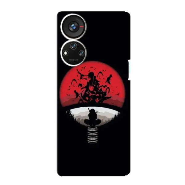 Чехол с рисунком «Итачи на черном» для ZTE Blade V40s Чехол с рисунком «Итачи на черном» для ZTE Blade V40s