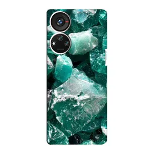 Чохол (Дорого-богато) на ZTE Blade V40s (Смарагд)