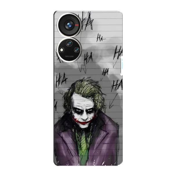 Чехол с рисунком «Joker клоун» для ZTE Blade V40s Чехол с рисунком «Joker клоун» для ZTE Blade V40s