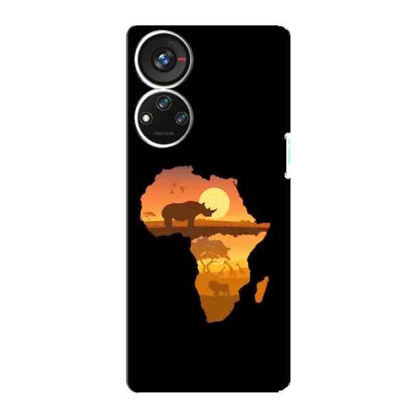 Чехол с рисунком «Карта» для ZTE Blade V40s Чехол с рисунком «Карта» для ZTE Blade V40s