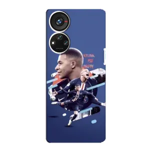 Чехол (TPU) с Футболистом на ZTE Blade V40s (Килиан)