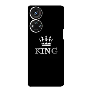 Чохол (Корона на чорному фоні) для ЗТЕ Блейд В40с (KING)