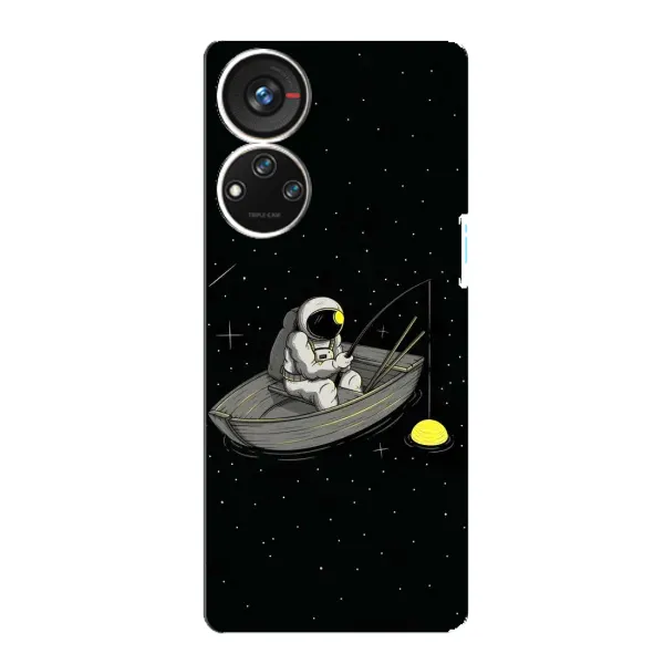 Чехол с рисунком «Космонавт на рыбалке» для ZTE Blade V40s Чехол с рисунком «Космонавт на рыбалке» для ZTE Blade V40s
