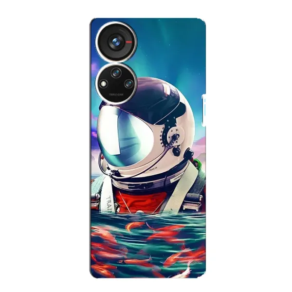 Чехол с рисунком «Космонавт в воде» для ZTE Blade V40s Чехол с рисунком «Космонавт в воде» для ZTE Blade V40s