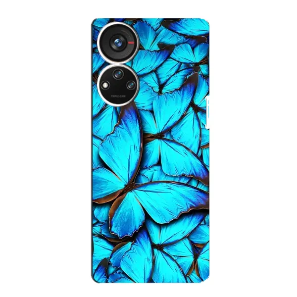 Чехол с рисунком «Крылья бабочек» для ZTE Blade V40s Чехол с рисунком «Крылья бабочек» для ZTE Blade V40s
