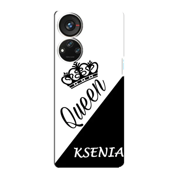Чехол с рисунком «KSENIA» для ZTE Blade V40s Чехол с рисунком «KSENIA» для ZTE Blade V40s