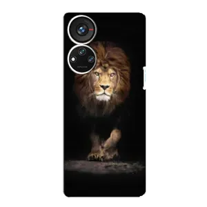 Чехол с картинкой на ZTE Blade V40s (Красивый Лев)