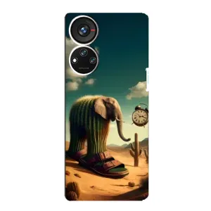 Чохол з мемами траралело тралала для ZTE Blade V40s (Лірілі ларіла)