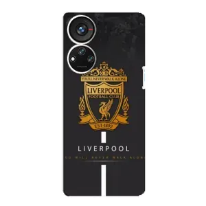 Силиконовые Чехлы принт Футбол на ZTE Blade V40s (Liverpool)