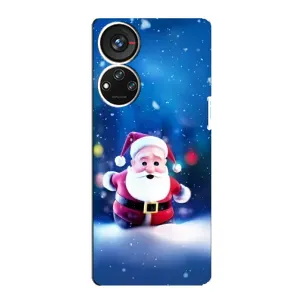 Чехлы на Новый Год ZTE Blade V40s (Маленький Дед Мороз)