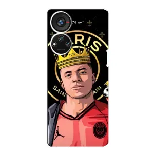 Чохол (TPU) з Футболістом на ZTE Blade V40s (Mbappe King)