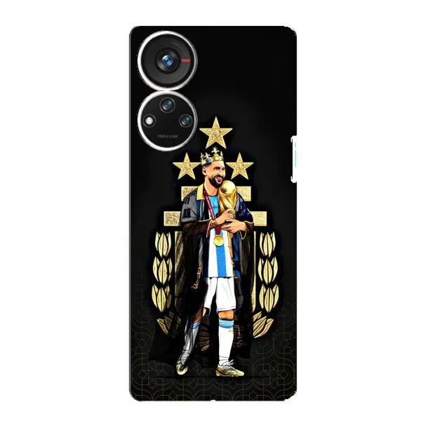 Чехол с рисунком «Месси король» для ZTE Blade V40s Чехол с рисунком «Месси король» для ZTE Blade V40s