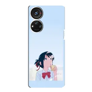 Чехол с персонажами АНИМЕ на ZTE Blade V40s (Мицуха)