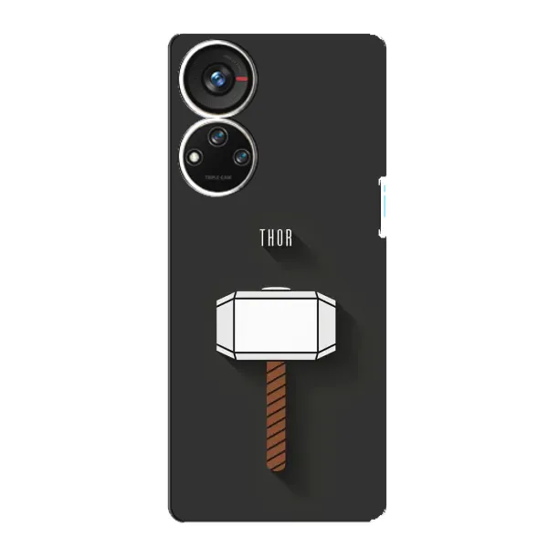 Чехол с рисунком «Молот Тора» для ZTE Blade V40s