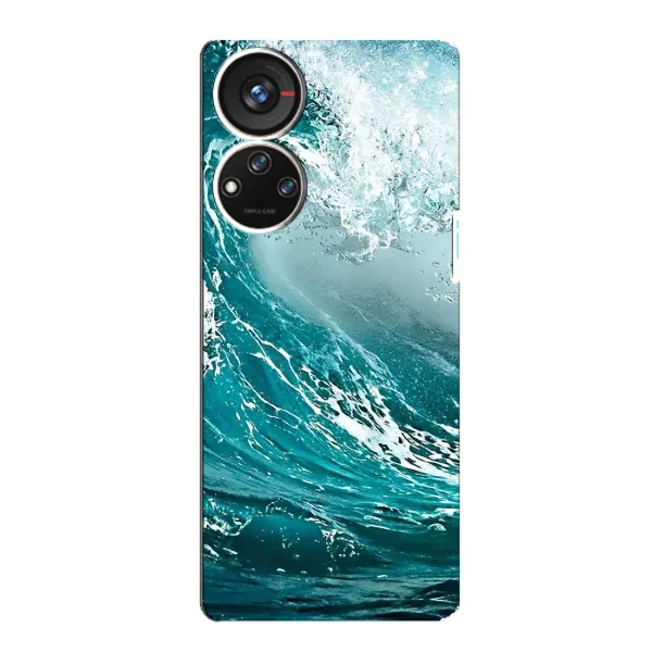 Чехол с рисунком «Морская волна» для ZTE Blade V40s Чехол с рисунком «Морская волна» для ZTE Blade V40s