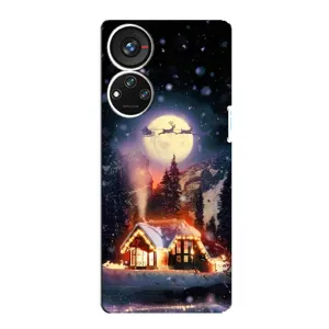 Чехлы на Новый Год ZTE Blade V40s (Настроение зимнее)
