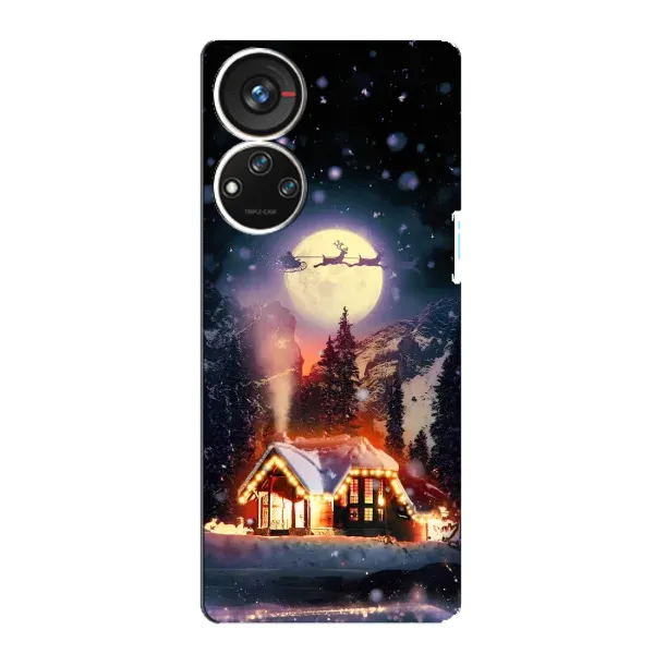 Чехол с рисунком «Настроение зимнее» для ZTE Blade V40s Чехол с рисунком «Настроение зимнее» для ZTE Blade V40s