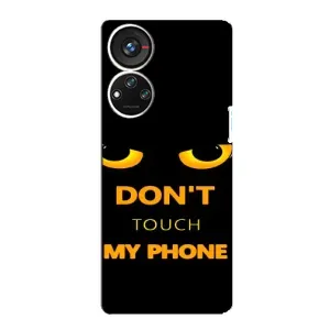 Чехол с Прикольным принтом на ZTE Blade V40s (Не трогай мой телефон)