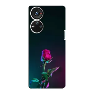 Чехлы с принтом Розочки для ZTE Blade V40s (Ночная роза)