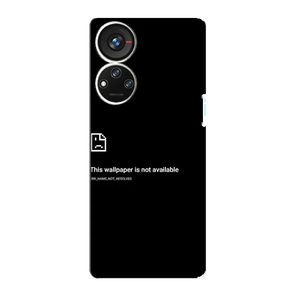 Чохол з малюнком «Помилка» для ZTE Blade V40s Чохол з малюнком «Помилка» для ZTE Blade V40s