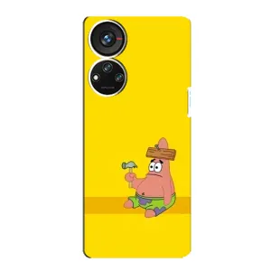 Чехлы с Патриком на ZTE Blade V40s (Ошибочка)