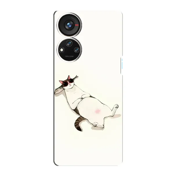 Чехол с рисунком «Отдых» для ZTE Blade V40s