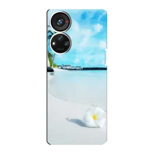 Літній Чохол на ZTE Blade V40s (Пляж)