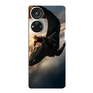 Чехол дракон Беззубик для ZTE Blade V40s (Полет Беззубика)