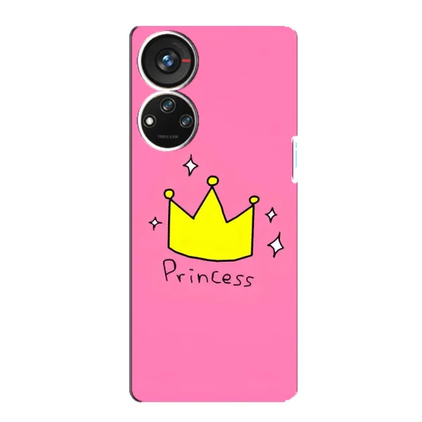 Чехол с рисунком «Princess» для ZTE Blade V40s Чехол с рисунком «Princess» для ZTE Blade V40s