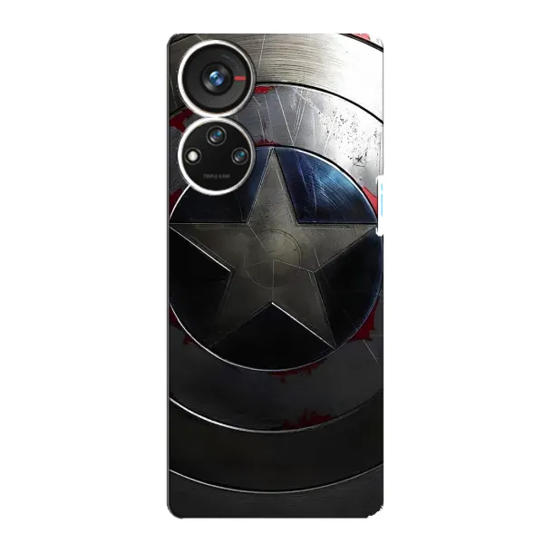 Чехол с рисунком «Ретро Щит Капитана» для ZTE Blade V40s Чехол с рисунком «Ретро Щит Капитана» для ZTE Blade V40s