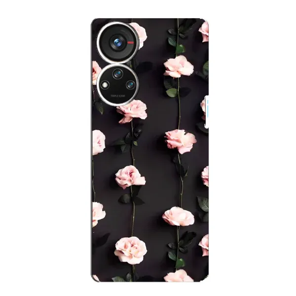 Чехол с рисунком «Розы» для ZTE Blade V40s Чехол с рисунком «Розы» для ZTE Blade V40s