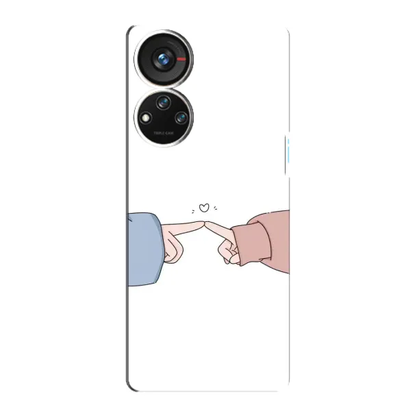 Чехол с рисунком «Руки мамы» для ZTE Blade V40s
