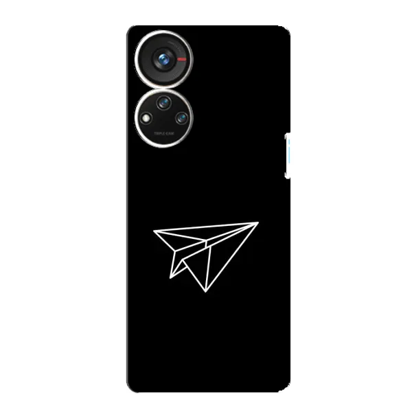 Чехол с рисунком «Самолетик» для ZTE Blade V40s Чехол с рисунком «Самолетик» для ZTE Blade V40s