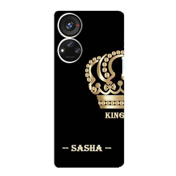 Чехол с рисунком «SASHA» для ZTE Blade V40s Чехол с рисунком «SASHA» для ZTE Blade V40s