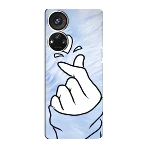 Чохол (Знак сердечка) для ZTE Blade V40s (Серце знак)