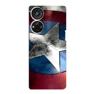Чехол с Щитом Капитана Америки на ZTE Blade V40s (Щит Капитана Америки)