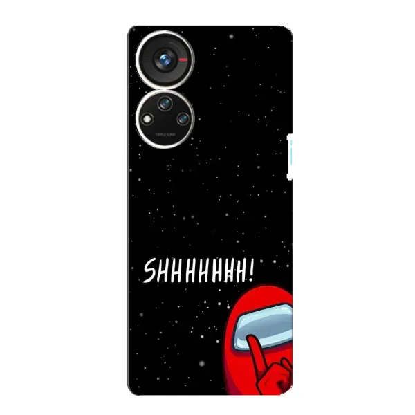 Чехол с рисунком «SHHHHH» для ZTE Blade V40s Чехол с рисунком «SHHHHH» для ZTE Blade V40s