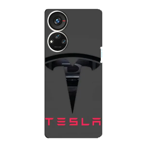 Чехол с рисунком «Logo TESLA» для ZTE Blade V40s Чехол с рисунком «Logo TESLA» для ZTE Blade V40s