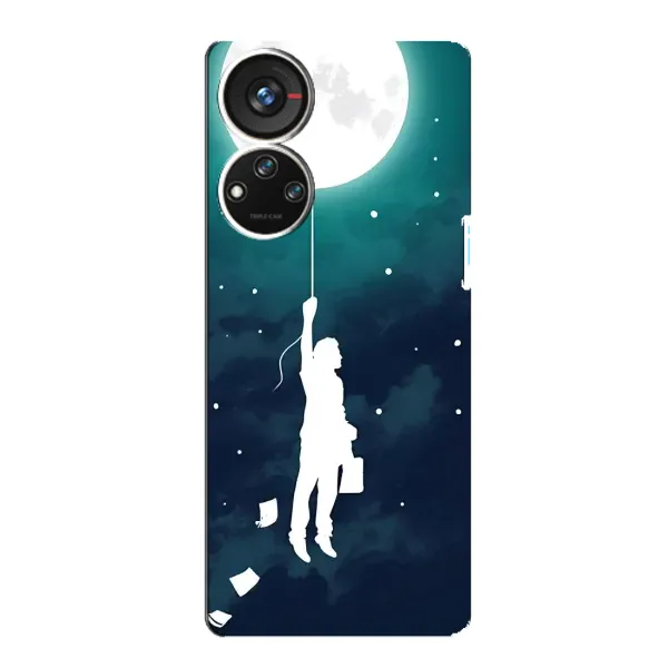 Чехол с рисунком «To The moon» для ZTE Blade V40s Чехол с рисунком «To The moon» для ZTE Blade V40s