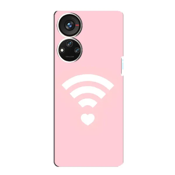 Чехол с рисунком «WiFi Love» для ZTE Blade V40s Чехол с рисунком «WiFi Love» для ZTE Blade V40s