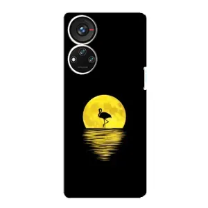 Літній Чохол на ZTE Blade V40s (Жовтий Захід сонця)