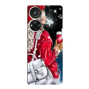 Чехлы на Новый Год ZTE Blade V40s (Зима пришла)