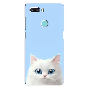 Чехол на тематику: Коты для ZTE Z18 Mini (Белый кот)