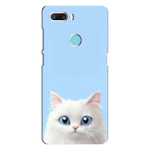 Чехол с рисунком «Белый кот» для ZTE Z18 Mini Чехол с рисунком «Белый кот» для ZTE Z18 Mini