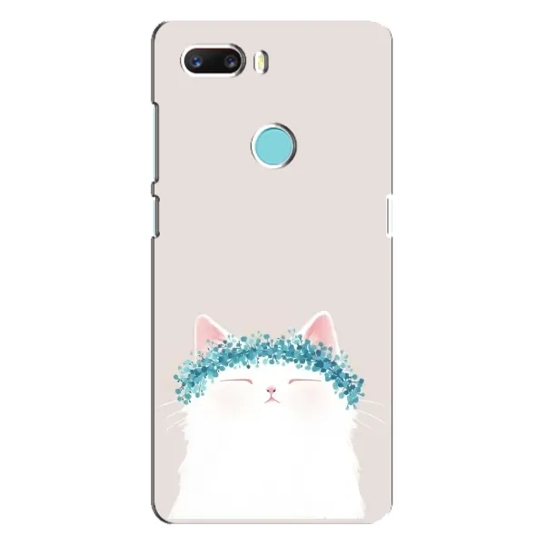 Чехол с рисунком «Белый котик» для ZTE Z18 Mini Чехол с рисунком «Белый котик» для ZTE Z18 Mini