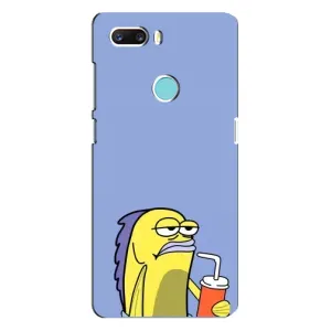 Бампер с принтом Мемы для ZTE Z18 Mini (Безразличие)