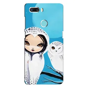 Чохли з принтом СОВИ для ZTE Z18 Mini (Дівчинка Сова)